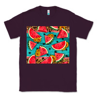 Plum watermelon and sunflowers Classic Tee - HRA Design Shop