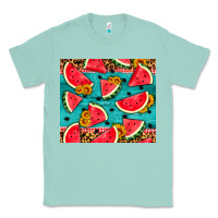 Seafoam watermelon and sunflowers Classic Tee - HRA Design Shop