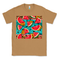 Toasted Coconut watermelon and sunflowers Classic Tee - HRA Design Shop