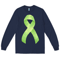 Navy non hodgkin lymphoma cancer ribbon fa element Long Sleeve Tee - FaDigitalArtStudio