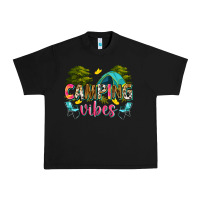 Black camping vibes Urban Heavy Tee - Zillion Design Studio
