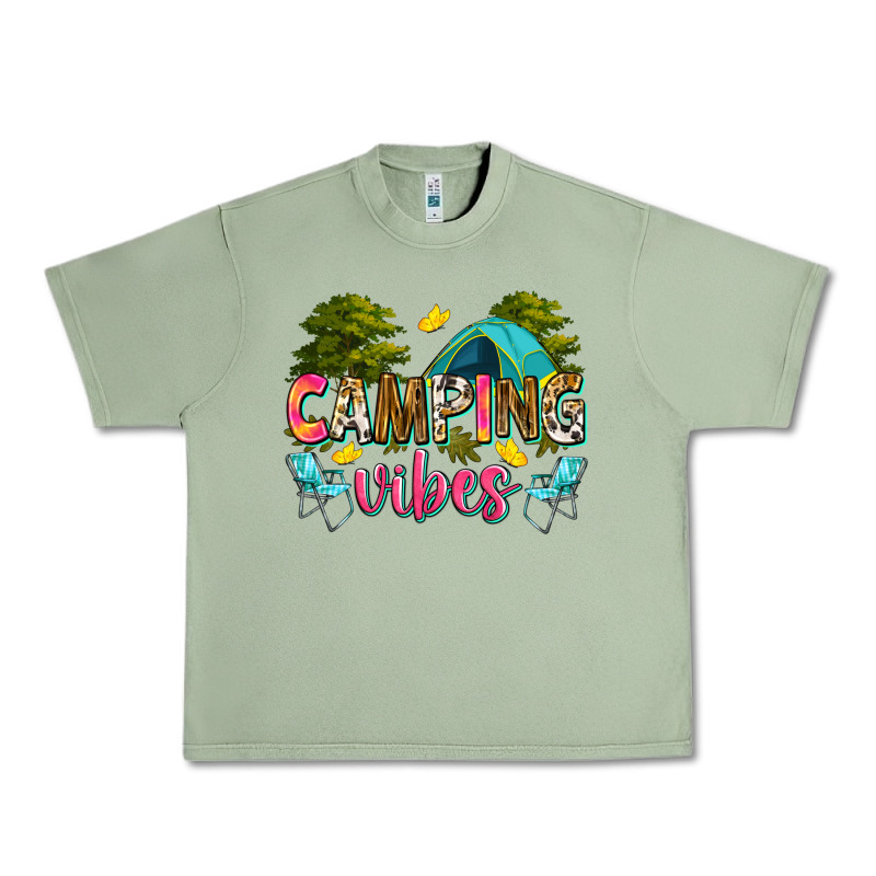 Camping Vibes Urban Heavy Tee by Zillion Design Studio | Teevron