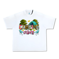 White camping vibes Urban Heavy Tee - Zillion Design Studio