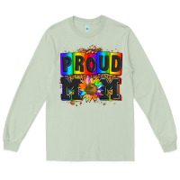 Matcha proud mom with sunflower Long Sleeve Tee - AdoDesignShop