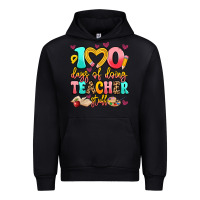 Black 100 days of doing teacher stuff Urban Hoodie - Artiststas