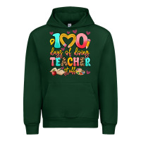 Forest Green 100 days of doing teacher stuff Urban Hoodie - Artiststas
