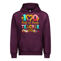 Mauve Wine 100 days of doing teacher stuff Urban Hoodie - Artiststas