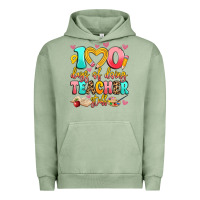 Pigment Oil Green 100 days of doing teacher stuff Urban Hoodie - Artiststas