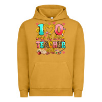 Pigment Peanut Butter 100 days of doing teacher stuff Urban Hoodie - Artiststas