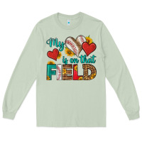 Matcha my heart is on that field baseball Long Sleeve Tee - HRA Design Shop