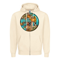 Sandshell hello pumpkin earrings Zipper Hoodie - BundleAndBundleShop