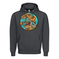 Smoke hello pumpkin earrings Zipper Hoodie - BundleAndBundleShop