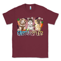 Burgundy east hustler Classic Tee - RacoonDesign