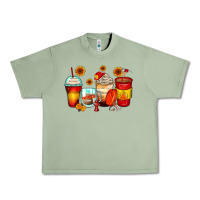 Oil Green firefighter coffee cups Urban Heavy Tee - Zillion Design Studio