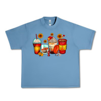 Pebble Blue firefighter coffee cups Urban Heavy Tee - Zillion Design Studio