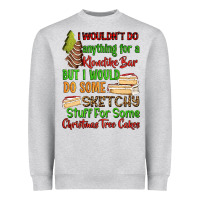 Heather Grey I wouldnt do anything for a klondike bar Heavyweight Sweatshirt - RanaPortraitStore