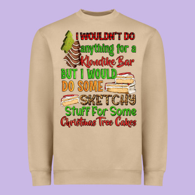 Heavyweight Sweatshirt I wouldnt do anything for a klondike bar