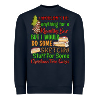 Navy I wouldnt do anything for a klondike bar Heavyweight Sweatshirt - RanaPortraitStore