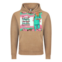 Vintage Coffee not all angels have wings blonde nurse Vintage Hoodie - RanaPortraitStore