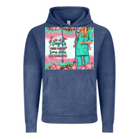 Vintage Denim not all angels have wings blonde nurse Vintage Hoodie - RanaPortraitStore