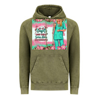 Vintage Olive not all angels have wings blonde nurse Vintage Hoodie - RanaPortraitStore