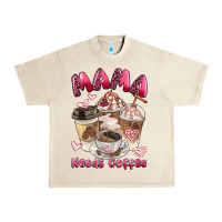 Sandshell mama needs coffee Urban Heavy Tee - BarkalooDesign