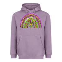 Lavender mardi gras rainbow Heavyweight Hoodie - Jasminsmagicworld