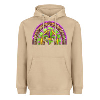 Mushroom mardi gras rainbow Heavyweight Hoodie - Jasminsmagicworld