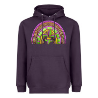 Plum mardi gras rainbow Heavyweight Hoodie - Jasminsmagicworld