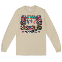 Mushroom star spangled hammered Long Sleeve Tee - CowhideDigitalArt