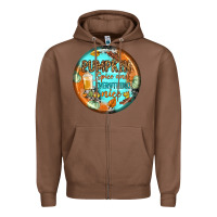 Chestnut pumpkin spice and everythink nice earrings Zipper Hoodie - BundleAndBundleShop