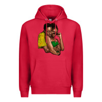 Cardinal black couple Premium Hoodie - NancyCooperArtShop