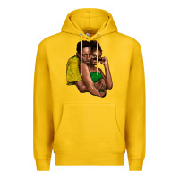 Lemon black couple Premium Hoodie - NancyCooperArtShop