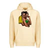 Pina Colada black couple Premium Hoodie - NancyCooperArtShop