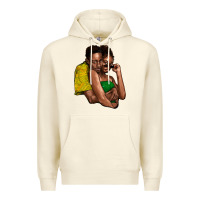 Sandshell black couple Premium Hoodie - NancyCooperArtShop