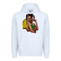 White black couple Premium Hoodie - NancyCooperArtShop