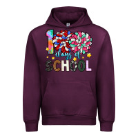 Mauve Wine 100 days of school Urban Hoodie - Artiststas