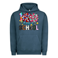 Pigment Midnight Navy 100 days of school Urban Hoodie - Artiststas