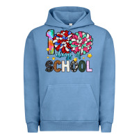 Pigment Pebble Blue 100 days of school Urban Hoodie - Artiststas