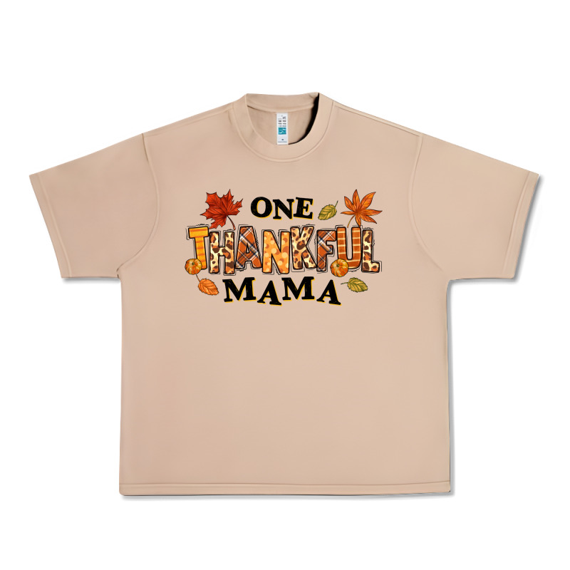 One Thankful Mama Urban Heavy Tee by texasbilliewilder | Teevron