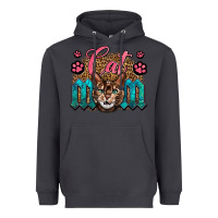 Smoke Western Cat Mom Heavyweight Hoodie - LillyAllenDesigns