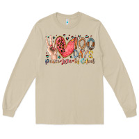 Mushroom peace love 100 days of school Long Sleeve Tee - RacoonDesign