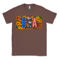 Chestnut usa sunflowers license plate Classic Tee - HRA Design Shop