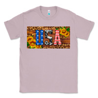 Lilac usa sunflowers license plate Classic Tee - HRA Design Shop