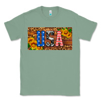 Sage usa sunflowers license plate Classic Tee - HRA Design Shop