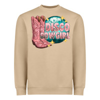 Mushroom western disco cowgirl Heavyweight Sweatshirt - texasbilliewilder