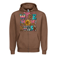 Chestnut wife mom nurse Zipper Hoodie - AdoDesignShop