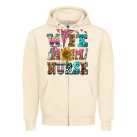 Sandshell wife mom nurse Zipper Hoodie - AdoDesignShop