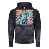Nurse Life Blonde Woman Vintage Hoodie | Teevron