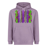 Lavender mardi gras brushstrokes Heavyweight Hoodie - Jasminsmagicworld